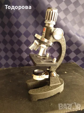 Микроскоп с комплект принадлежности в куфар., снимка 10 - Антикварни и старинни предмети - 50131056
