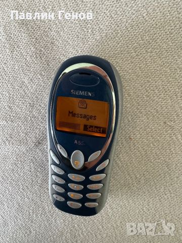 Ретро GSM Siemens A55, снимка 13 - Други - 45530982