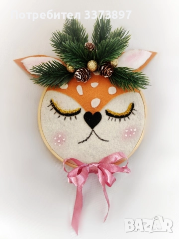Ръчно изработени коледни венци и декорации, снимка 10 - Декорация за дома - 52433111