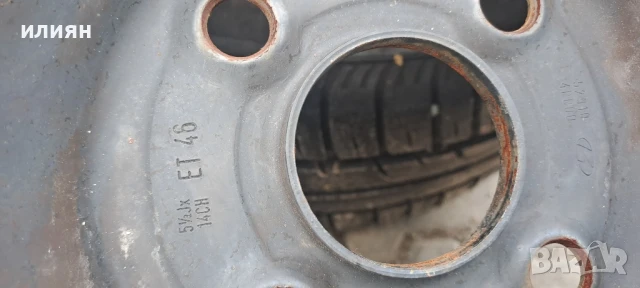 железни джанти 14цола за Hyundai i20 Kia Picanto 2009 2010 2011 2012 2013 2014 529104P000, снимка 5 - Гуми и джанти - 50650471