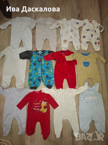 Бебешки ромпъри 0-3 месеца