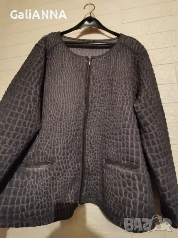 СТРАХОТНО ПРОЛЕТНО ЯКЕ 2XL-4XL, снимка 4 - Якета - 49610682