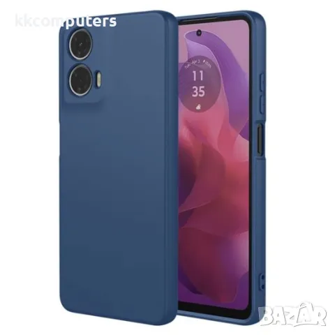 Motorola Moto G85 Силиконов кейс iPaky матиран и Протектор, снимка 2 - Калъфи, кейсове - 49843715