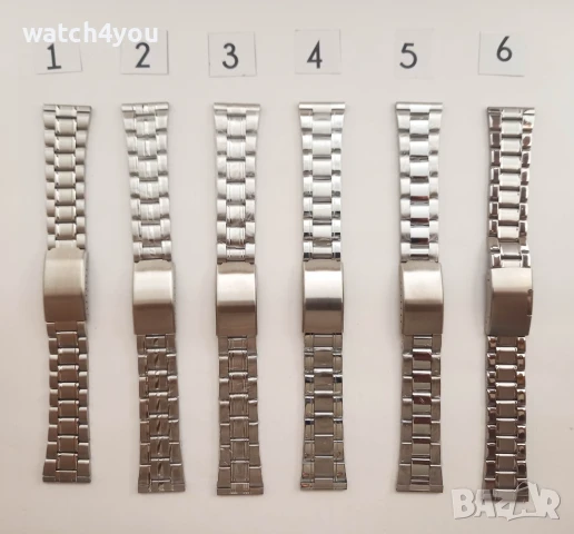 НОВА СТОМАНЕНА ВЕРИЖКА ЗА ЧАСОВНИК СЪС ЗАОБЛЕНИ КРАИЩА. ВЕРИЖКА С ИЗВИТИ НАКРАЙНИЦИ, снимка 9 - Други - 46067936