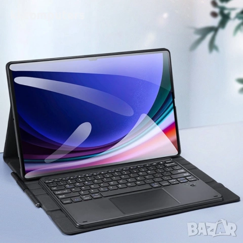 DUX DUCIS кожен калъф с Bluetooth клавиатура и тъчпад за Samsung Galaxy Tab S9 Ultra / S10 Ultra