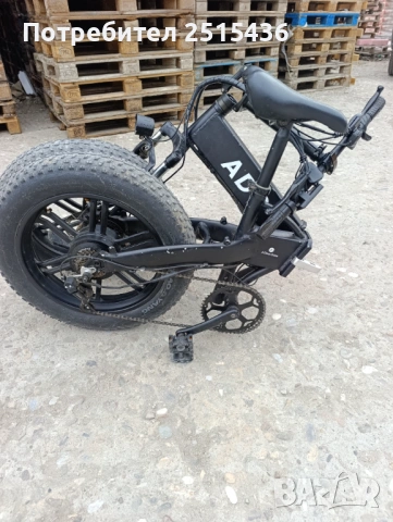 Сгъваем електрически велосипед , снимка 8 - Велосипеди - 54215238