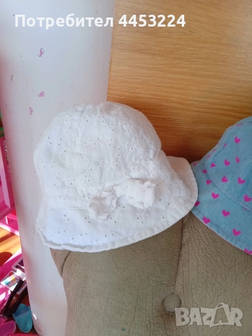 Детски и бебешки летни шапки , снимка 10 - Шапки, шалове и ръкавици - 51083144