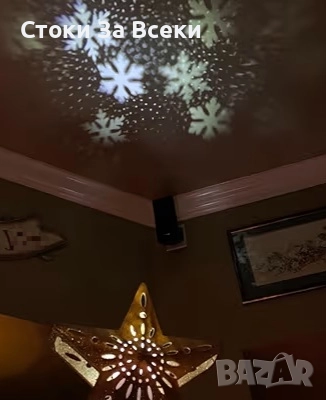 3D Елхов прожектор със 6 визии - Звезден ефект 2025 на части, снимка 11 - Декорация за дома - 52676154