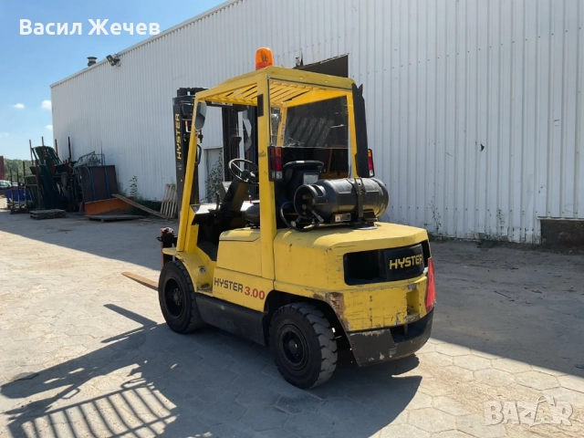 Газов мотокар Hyster H3.00XM, 2003 г., снимка 3 - Индустриална техника - 52254161