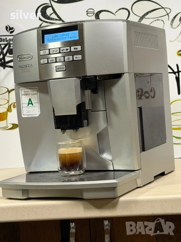 Кафемашина кафе автомат delonghi magnifica PRONTO с гаранция, снимка 5 - Кафемашини - 54242353