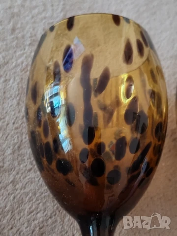 Винтидж чаши за бяло вино сервиз 6 броя, Амбър. , снимка 8 - Сервизи - 50737661