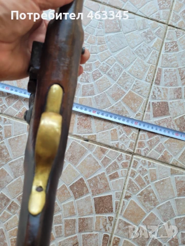 Пушка, кремъклийка, шишане, тромблон, снимка 7 - Антикварни и старинни предмети - 50607866