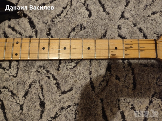 Винтидж 70’s S-Style електрическа китара – 3-позиционен ключ, възможно японско OEM производство, снимка 4 - Китари - 53598597