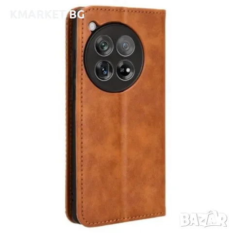 OnePlus Ace 3 5G / 12R 5G Retro Texture Wallet Калъф и Протектор, снимка 10 - Калъфи, кейсове - 48941488