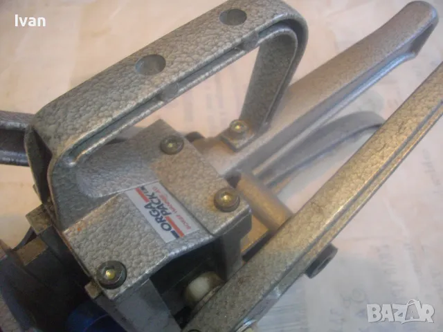 НОВА ORGA PACK CM14 D/HM 1/2 inch SWITZERLAND РЪЧЕН ЧЕМБЕР ЗА СТОМАНЕНА ЛЕНТА МАШИНА ЗА ОПАКОВАНЕ, снимка 18 - Други инструменти - 50099470