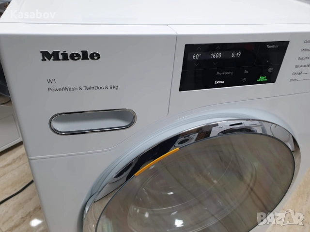 UK Miele 1600rpm 9кг Wi-Fi TwinDos Пералня Миеле 12м Гаранция, снимка 13 - Перални - 53652474
