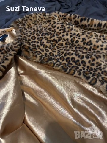 Леко палтенце HM, животински принт, снимка 4 - Палта, манта - 53416660