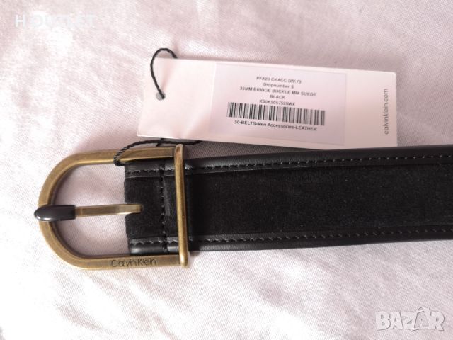 Оригинален колан CALVIN KLEIN, 95 см  /667/, снимка 4 - Колани - 46539357