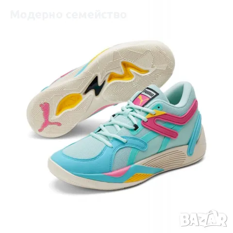 Маратонки PUMA Trc Blaze Court Basketball Shoes Blue/Multi, снимка 2 - Маратонки - 46840164