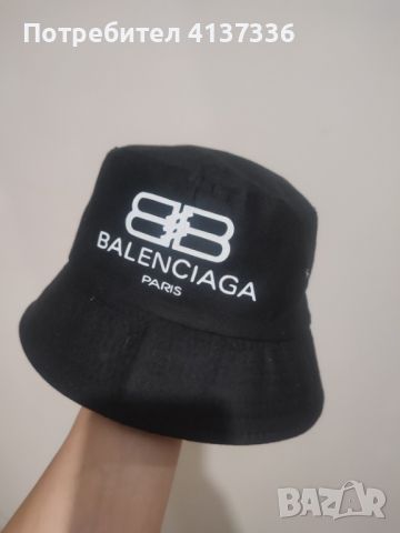 BALENCIAGA лятна шапка с лого нова, снимка 2 - Други - 46385527