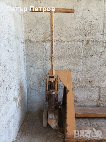 Ретро палетна количка , снимка 10 - Друго търговско оборудване - 50547052