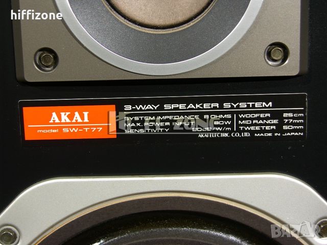 ТОНКОЛОНИ  Akai sw-t77 , снимка 8 - Тонколони - 46158965