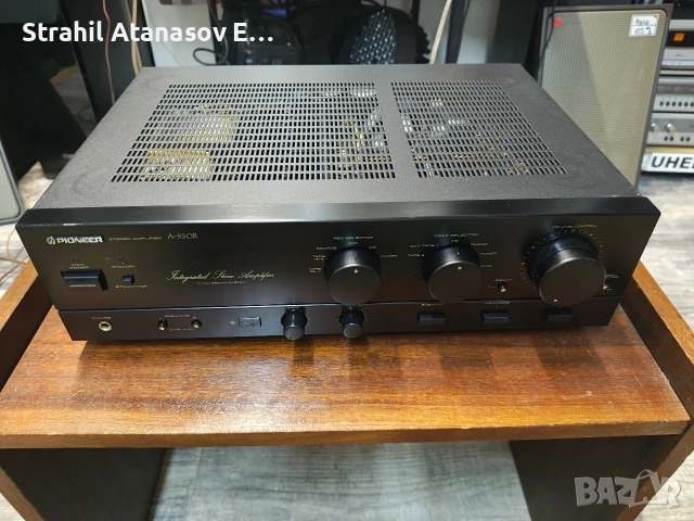 Pioneer A-550 R Стерео Усилвател , снимка 7 - Ресийвъри, усилватели, смесителни пултове - 54108438