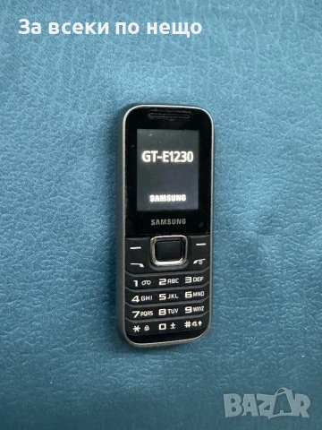 GSM Телефон Самсунг Samsung GT-E1230, снимка 5 - Samsung - 53605948