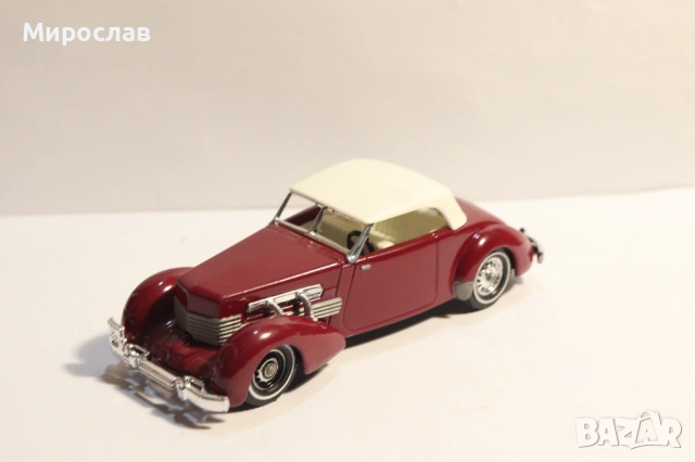 MATCHBOX 1/43 CORD 1937 КОЛИЧКА КАМИОН МОДЕЛ, снимка 6 - Колекции - 53214800