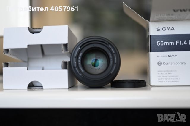 Sigma 56 1.4 Nikon Z(Гаранция- 1 година и 8 месеца) , снимка 2 - Обективи и филтри - 45166194