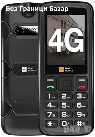 Нов GM M9 Устойчив Телефон за Възрастни - IP68, Големи Бутони