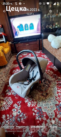 бебешко кошче за кола , снимка 4 - Столчета за кола и колело - 51671602
