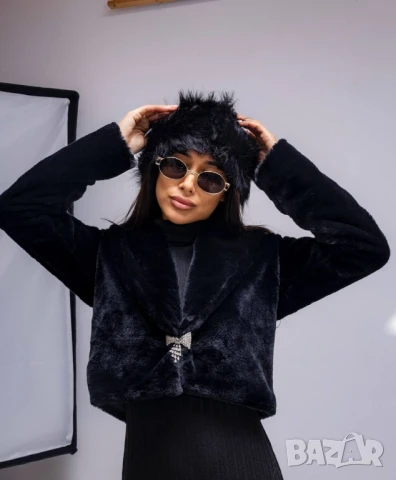 пухено яке , снимка 4 - Якета - 51165144