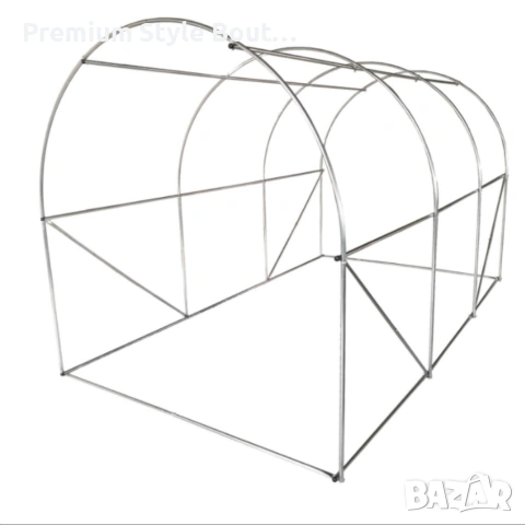 Здрава конструкция за оранжерия - поцинковани тръби и лесен монтаж, снимка 10 - Оранжерии - 54138490