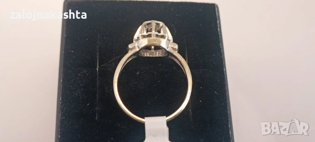 Златен пръстен -3,50гр/14кр, снимка 6 - Пръстени - 53884694