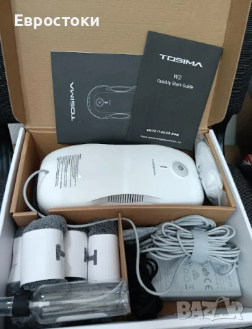 Робот за почистване на прозорци Tosima W2, 3800PA, смарт навигация, дистанционно управление, снимка 6 - Прахосмукачки - 50812307