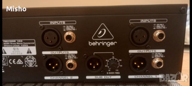 Behringer ULTRAGRAPH PRO FBQ3102HD, снимка 6 - Ресийвъри, усилватели, смесителни пултове - 45406986