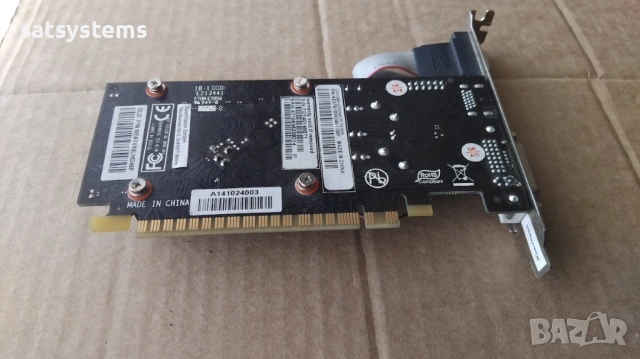 Видео карта NVidia GeForce Palit GT610 HDMI 2048MB GDDR3 64bit PCI-E, снимка 7 - Видеокарти - 53853938