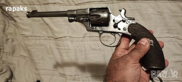 Колекционерски дългоцев немски револвер, райхреволвер

, снимка 3 - Антикварни и старинни предмети - 45876087