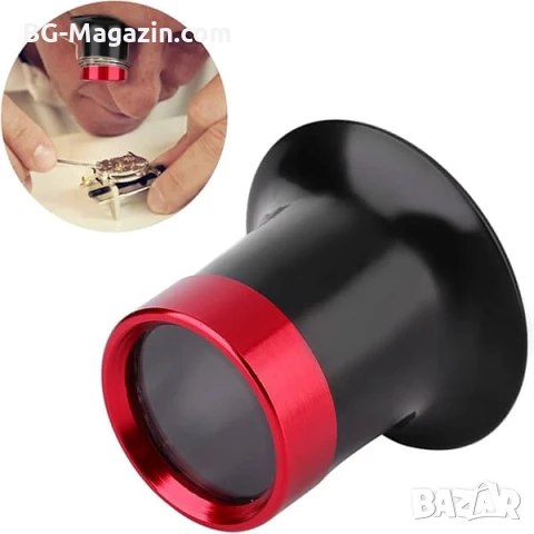 Часовникарска увеличителна мощна лупа за глава 15X око бижутери ремонт часовници професионална, снимка 2 - Други инструменти - 50921252