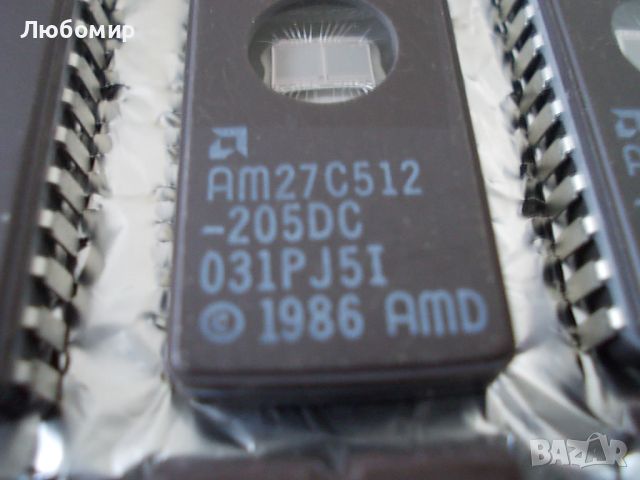 Интегрална схема AM27C512-205DC 1986 AMD, снимка 3 - Друга електроника - 45672251