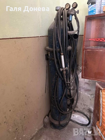 Кислородна бутилка за оксижен (оксиженова горелка) , снимка 1