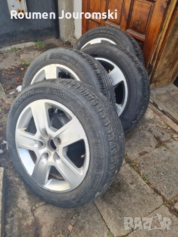Продавам 4бр.лети джанти 16" с гуми 205 /55r16 , снимка 9 - Гуми и джанти - 52920719