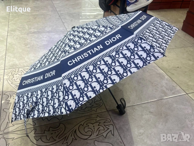 чадър с оригинална кутия chanel Christian Dior 