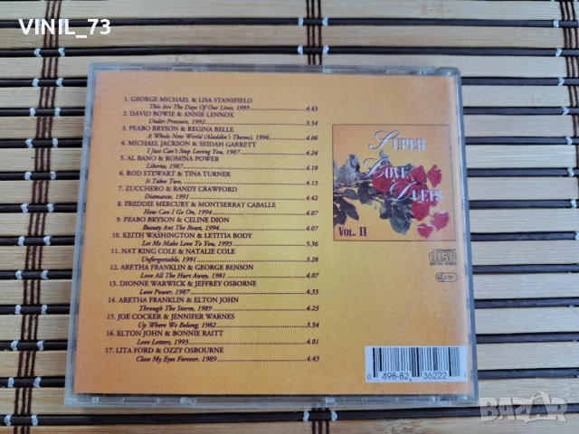 Super Love Duets Vol. 2, снимка 3 - CD дискове - 50547626