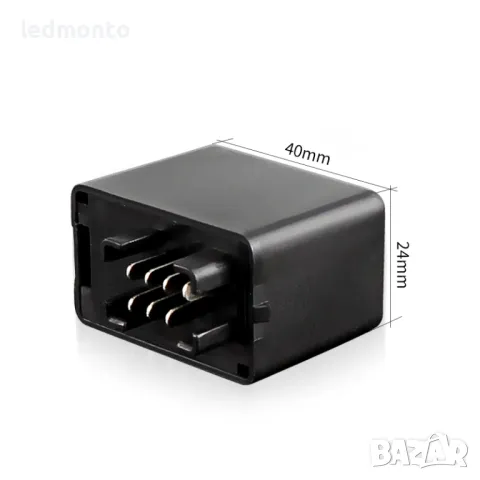 7-Пинов LED Реле за Мигачи Suzuki GSXR Bandit 600 750 1200 GSX 1400, снимка 5 - Аксесоари и консумативи - 50317868