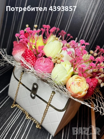 Соев букет, снимка 2 - Подаръци за жени - 53938076