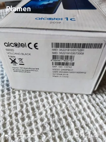 Alcatel 1c 2019 (5003D), 3G, 1GB RAM/8GB ROM, снимка 2 - Alcatel - 47618942