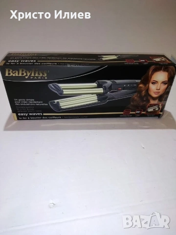 Ретро преса за коса маша BaByliss EasyWaves C260E, снимка 6 - Преси за коса - 53228849