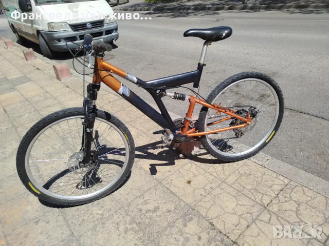 26 цола алуминиев велосипед колело два диска , снимка 1